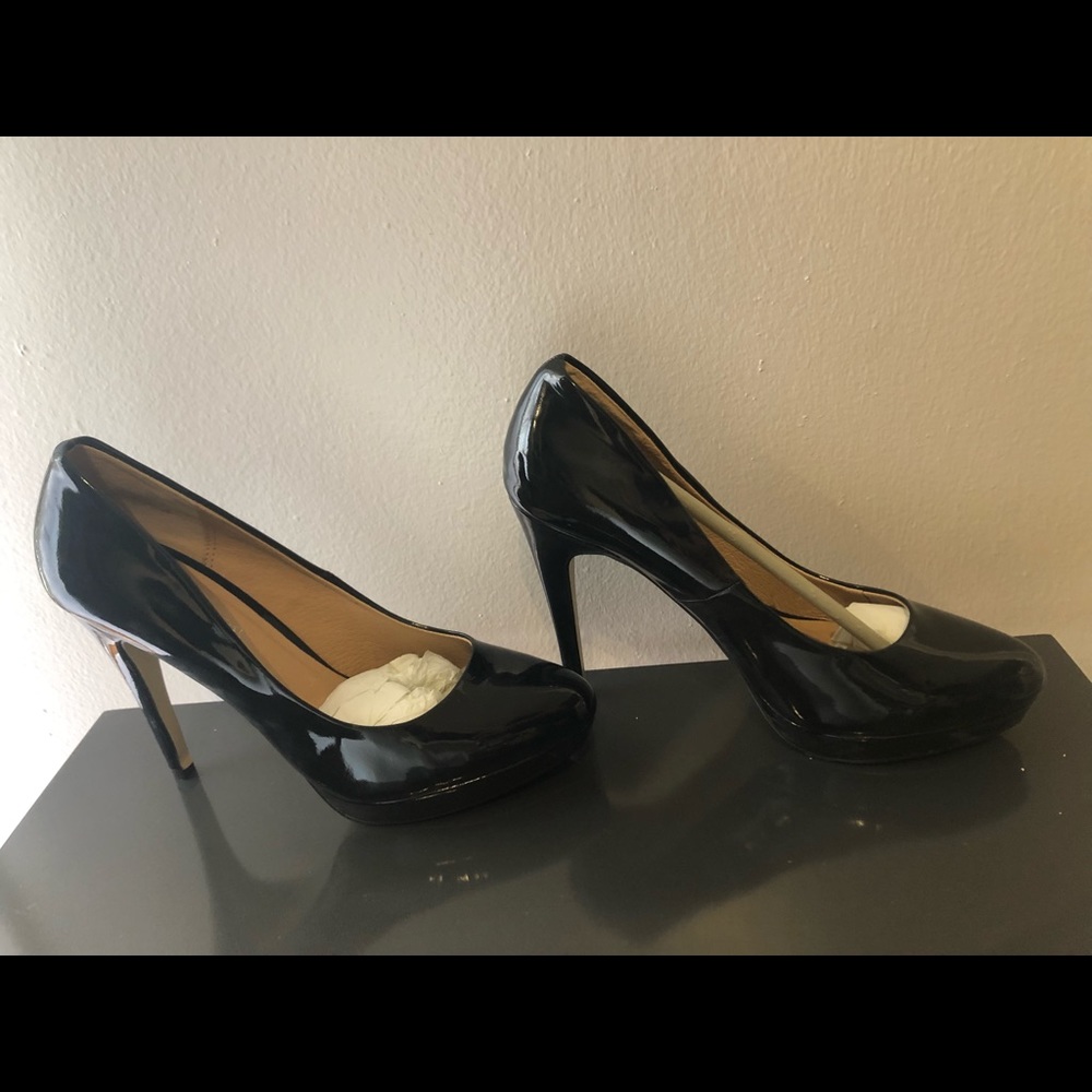 Aldo patent heels
